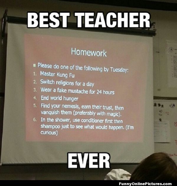 Best teacher ever! (meme)