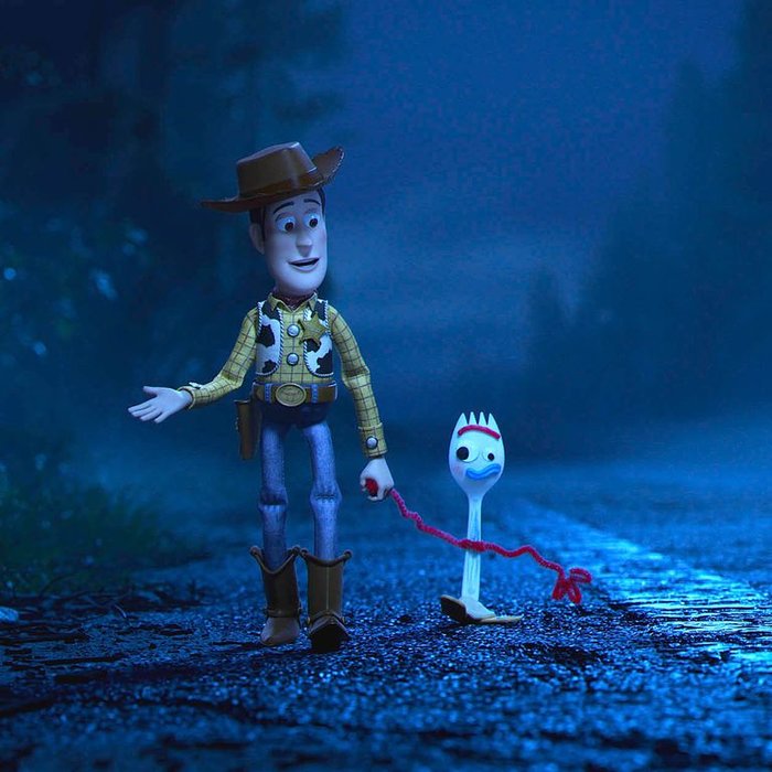 Woody and Forky.