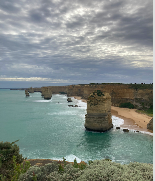 Clear view of the 12 Apostles.