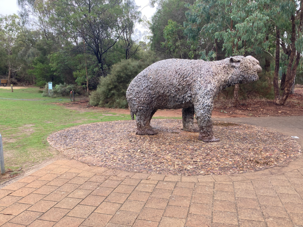 Giant extinct wombat.