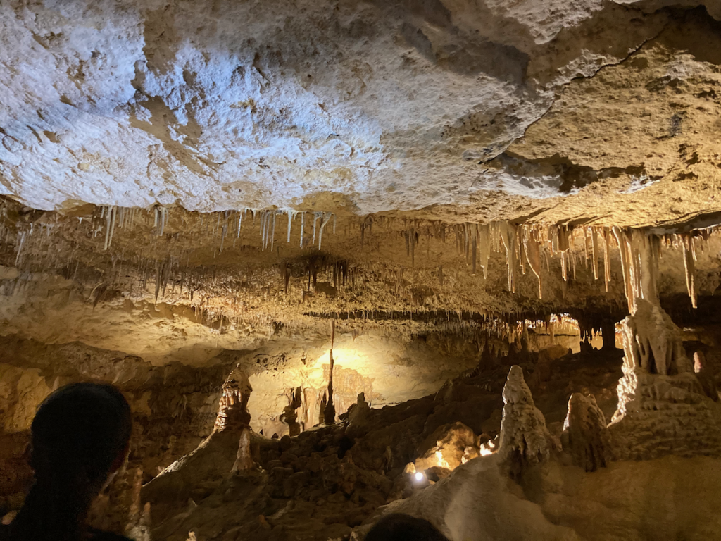 Beautiful cave.