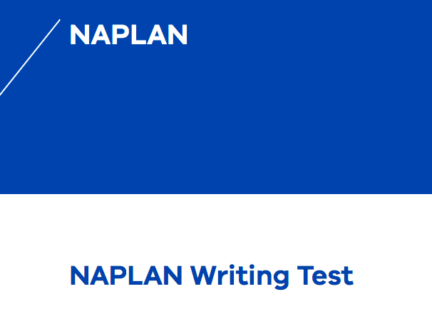 Naplan Writing Test.